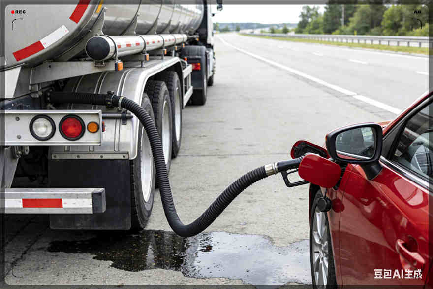 七星区汽车救援送水案例